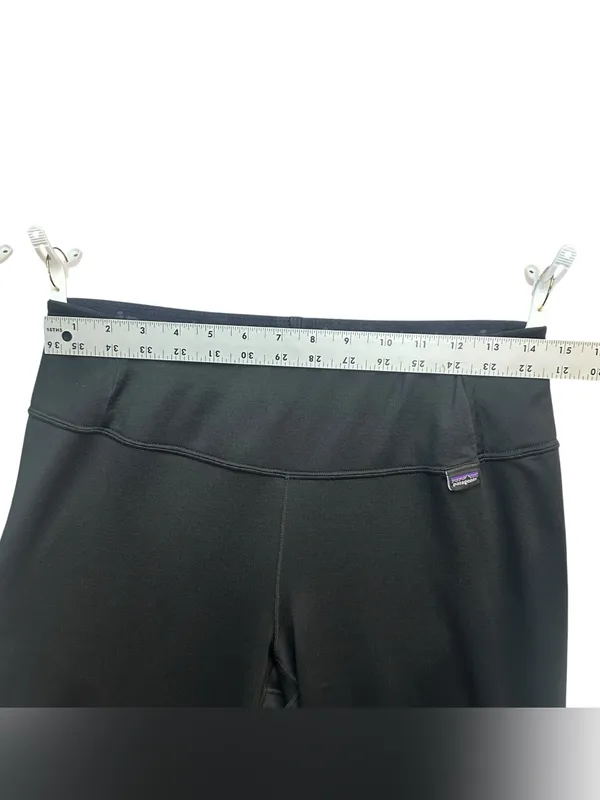 Patagonia Women’s M Black Athletic Leggings Stretch Yoga Running - Image 6