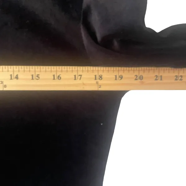 Kathie Lee Vintage 90s Size Medium Velvet Witchy‎ Goth Grunge Mock Neck Top - Image 6