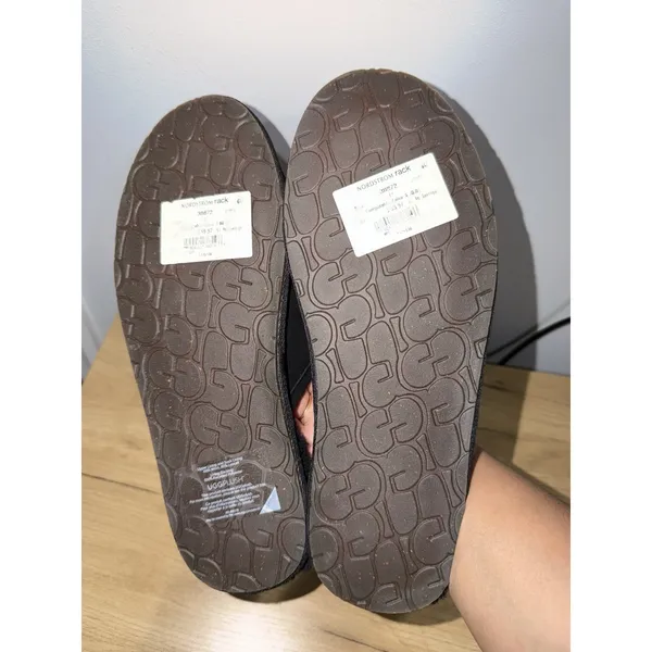 New UGG Women's Pearle SlipOn Slipper Black‎ US8 Style 1115139 UggPlush P - Image 4