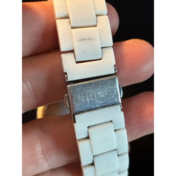 Relic by Fossil Womens White Crystal Bezel Multi Function Dial Watch ZR15551 - Image 5