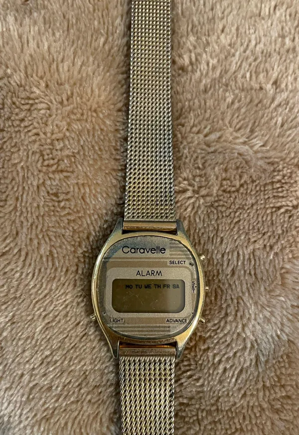 Caravelle Women's Vintage Digital Watch - Image 2