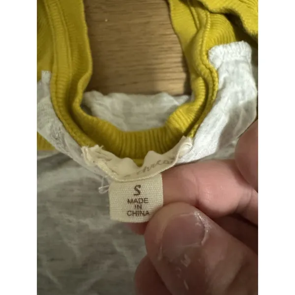 Anthropologie Hem & Thread Women Size Small Tank‎ Top Stretch Boho Loungewear - Image 6