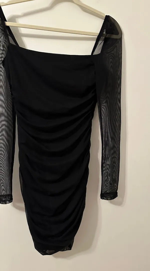 Princess Polly Charvi Mini Dress Black - Image 7