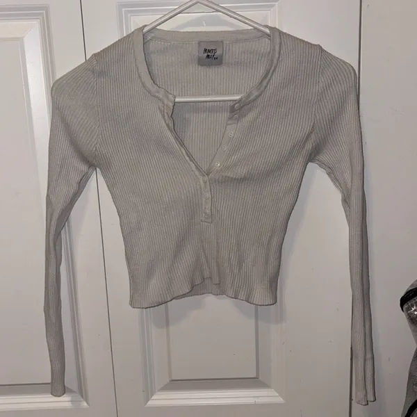 Princess Polly white knot top - Image 4