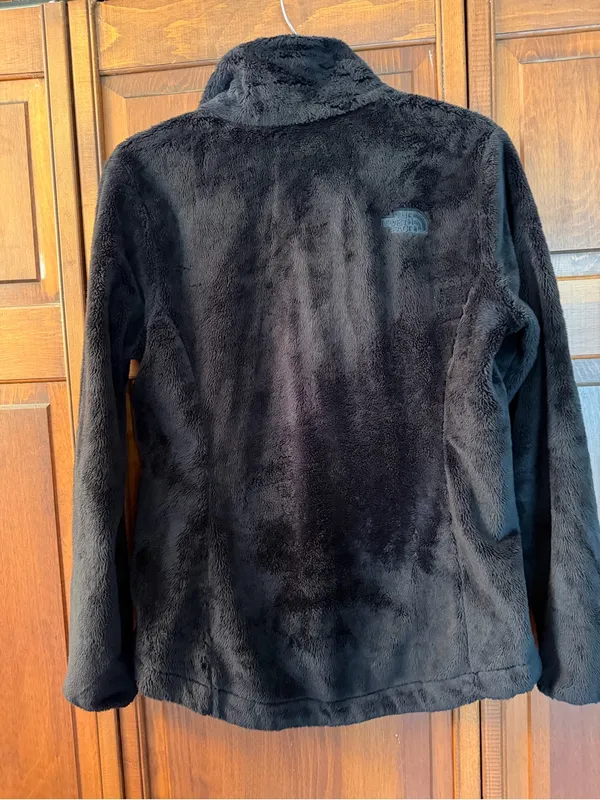The North Face Women's Black Teddy Fleece Jacket - Full Zip Cozy Coat - Image 4