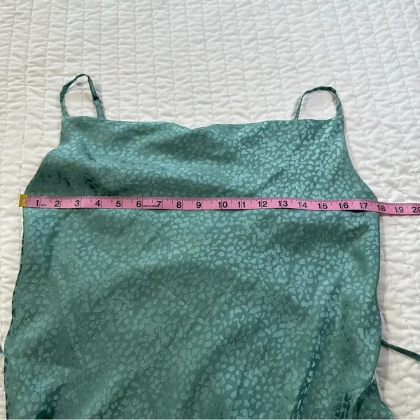 J for Justify Casual Teal Patterned Mini Dress - Image 5