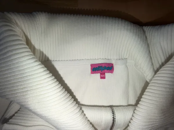 Edikted Fold Over Double Zip Knit Top - Image 5