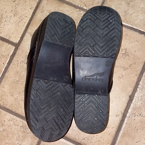 Dansko Matte Black Cabrio Clogs - Image 8