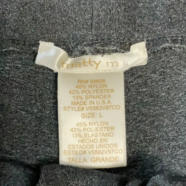 MATTY M Gray Size L - Image 3