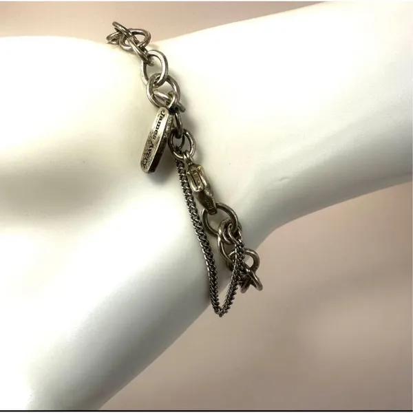 James Avery Sterling silver A monogram bracelet - Image 4