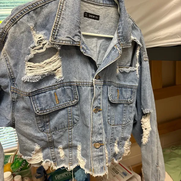 SHEIN Light Blue Denim Jacket - Image 5