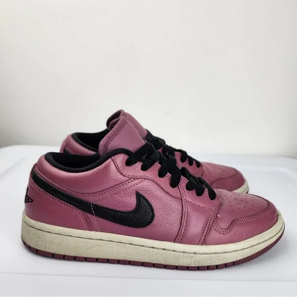 Nike Air Jordan 1 Low SE Mulberry Purple Sneakers DC7268-500 Women's Size 8 - Image 3