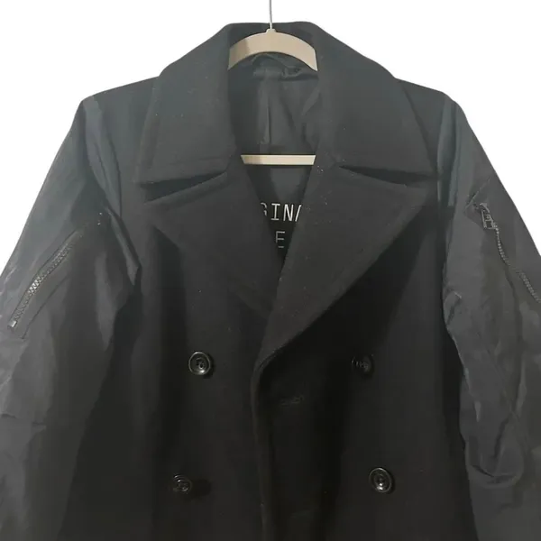 G-star Wool Blend Bomber Sleeve Peacoat(Size Small) - Image 7