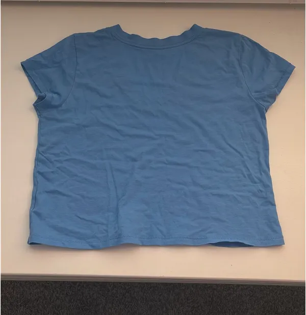 blue target v neck top - Image 2