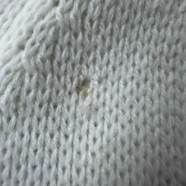Kimlon Vintage 70s Cream Knit Textured Cardigan‎ Sweater Cottagecore Coquette - Image 8