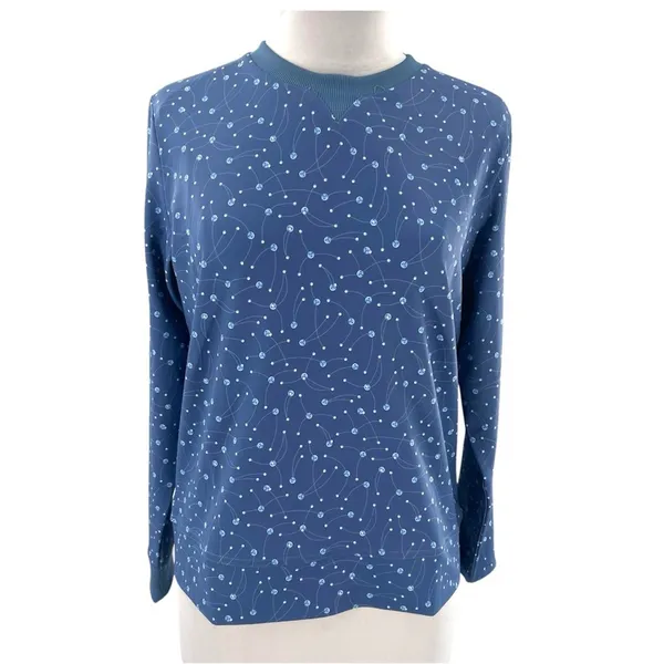 NWT Peter Millar Women's Birdie Sport Performance‎ Fabric Sweatshirt Sz S - Image 2