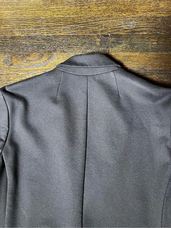 Old Navy Classic Ponte Knit Blazer Black XL - Image 7
