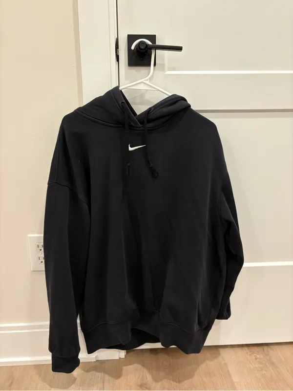 Nike Black Women's Pullover Hoodie - Image 2