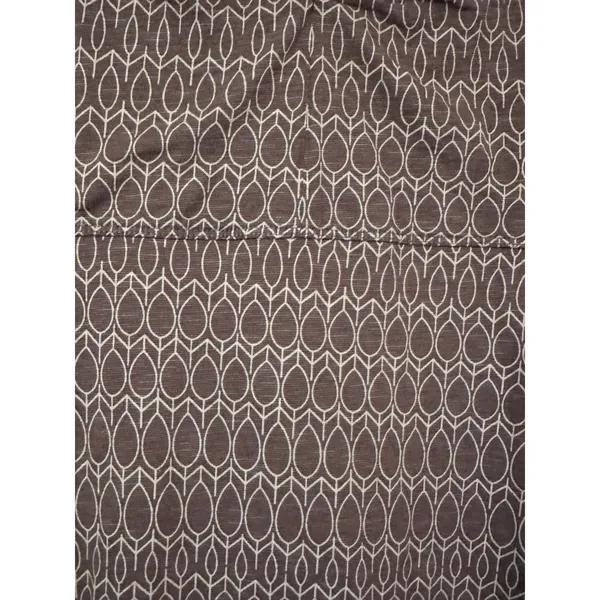 Toad&Co Rose Marie Brownprint v-neck cap sleeve jersey midi dress women's medium - Image 5