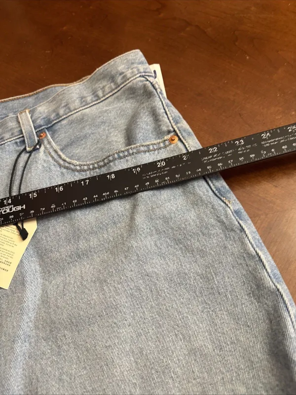 Levi's Mini Jeans Skirt Size 33 - Image 9