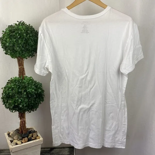 Ralph Lauren Polo White Short Sleeve Long Tee T Shirt Top L - Image 3