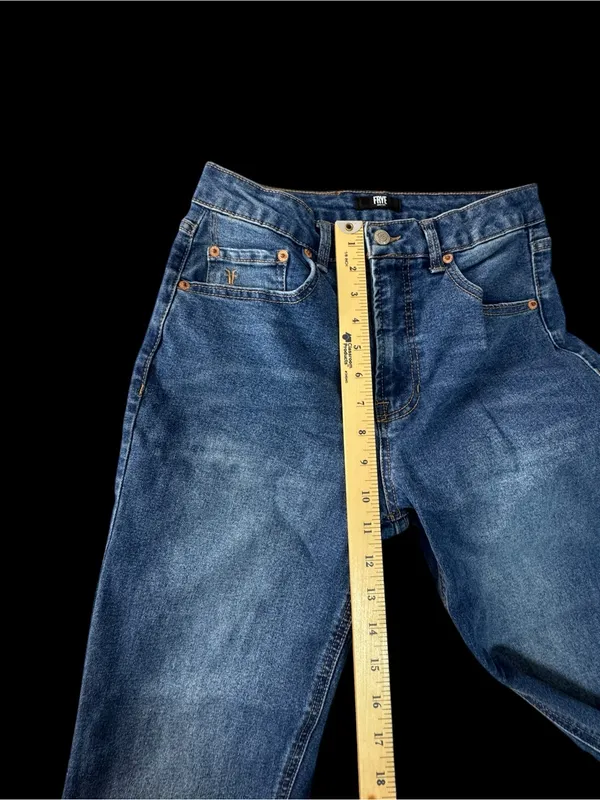 Frye Women's Straight-Leg Blue Denim Jeans - Image 6