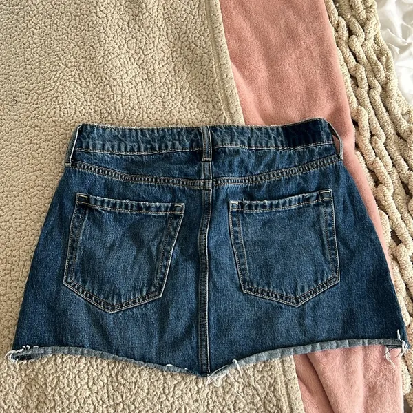 jean mini skirt - Image 2