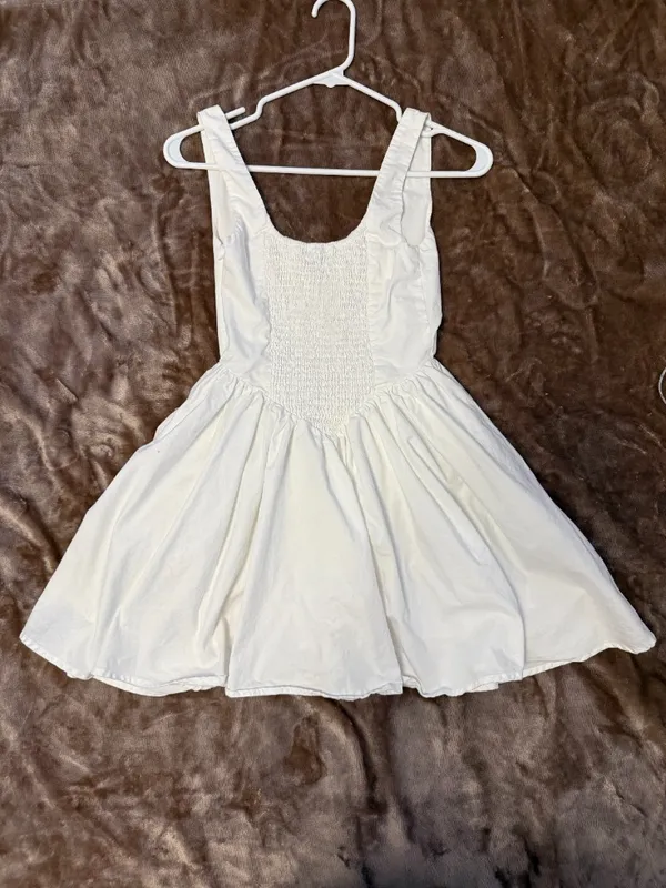 Princess Polly White Mini Dress - Image 3