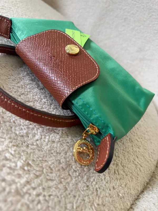 Longchamp Mini Le Pliage Mini Pouch Green  - Image 3
