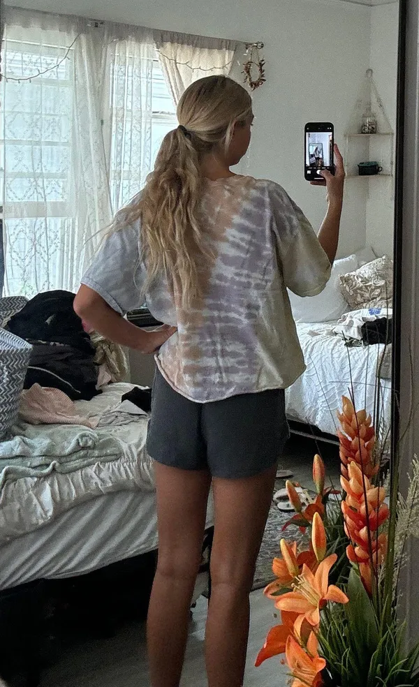 Light Color Tie Dye Tshirt - Image 2