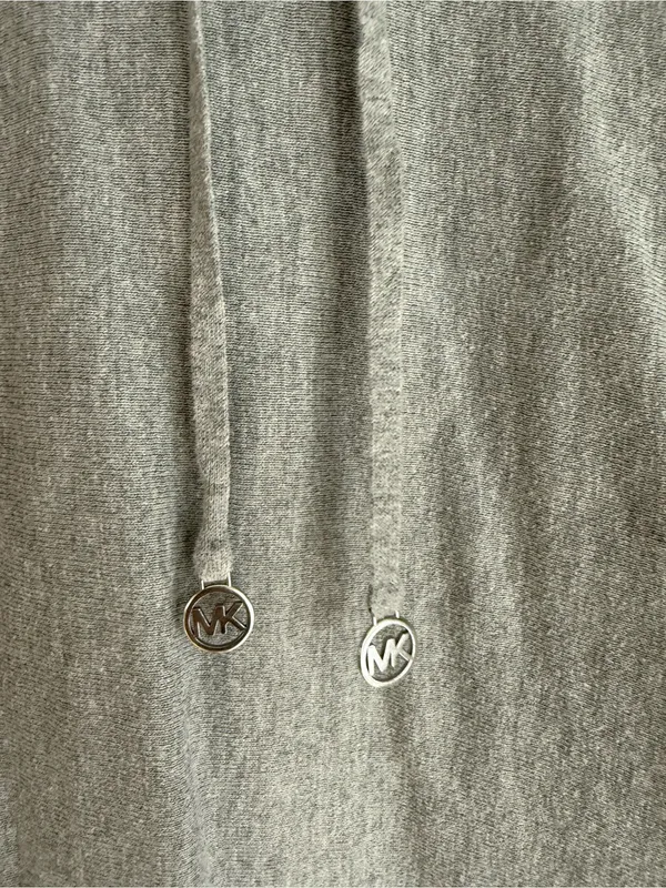 Michael Kors Gray Crewneck Hooded Sweater - Image 2