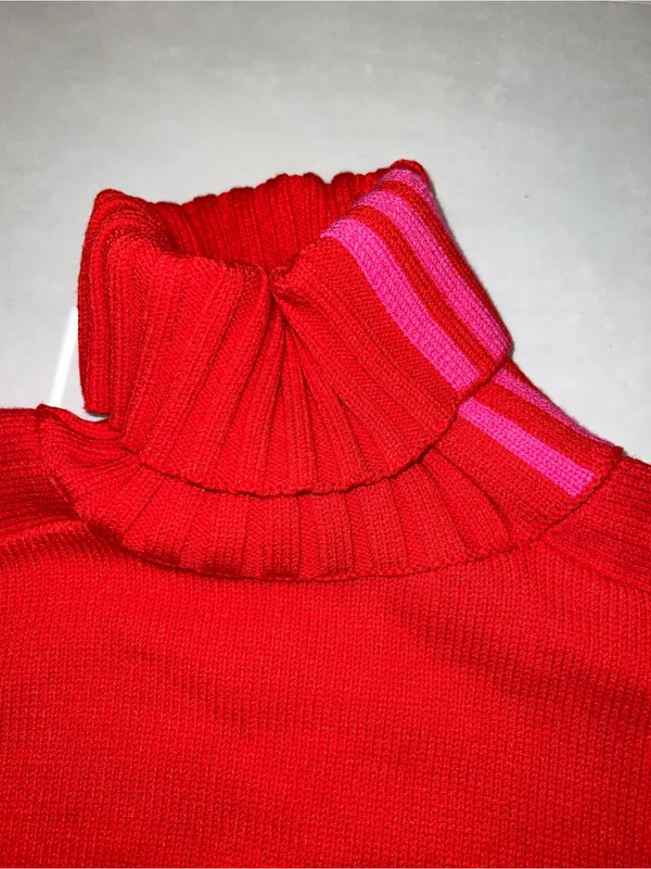 adidas x IVY PARK Red Rayon Turtleneck - Image 5