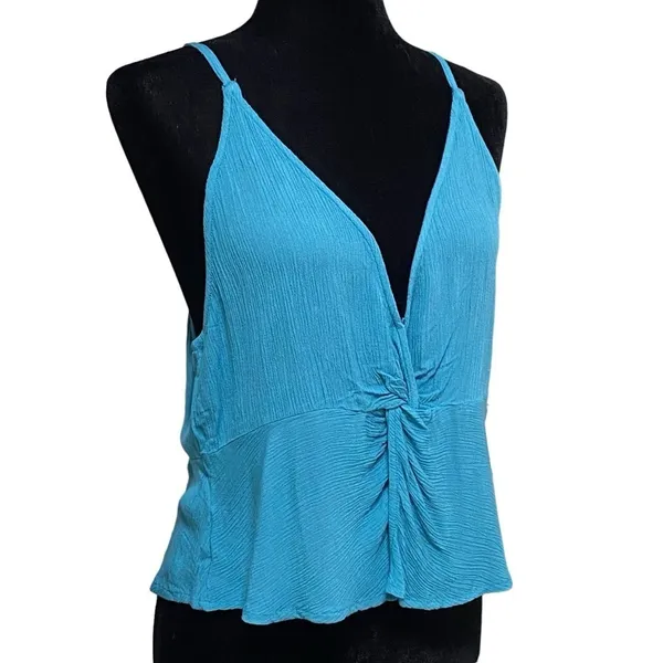 O’Neill Blue Moon Twist Front Boho Beachy Tank Top Large NWT - Image 6