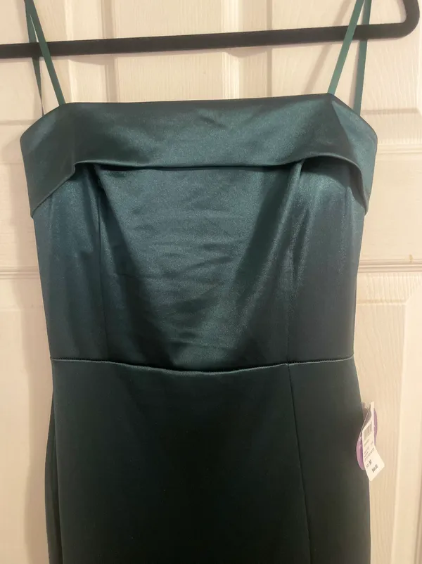 Windsor Hunter Green Strapless Maxi Dress - Image 5