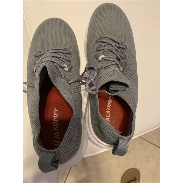 FOOTJOY FLEX XP Men’s Sz 8.5 GREY SPIKELESS GOLF SHOES #95359 - Image 5