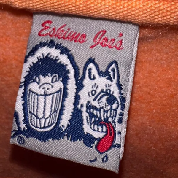 Eskimo Joe's Stillwater Oklahoma Orange Sweatshirt Medium Joe & Buffy Graphic - Image 3