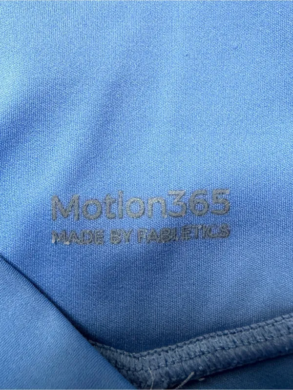Fabletics Motion365 High Waisted Leggings Periwinkle Blue Women's Size Large L - Image 6