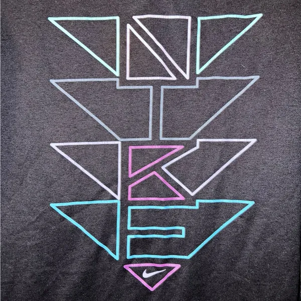 Nike Athletic Dri Fit Black Tee Woman’s Medium - Image 3