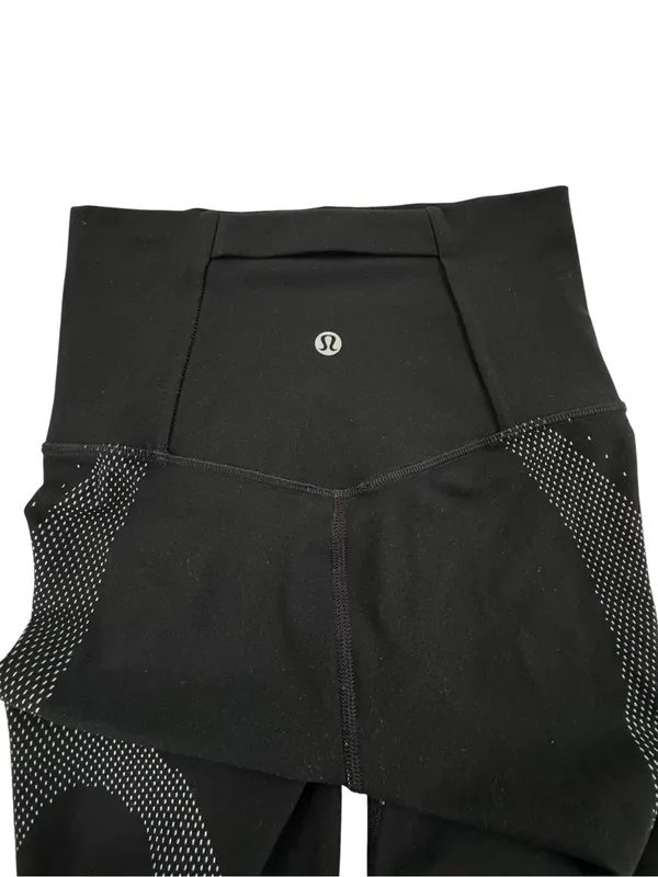 Lululemon Mapped Out High-Rise Tight 28" Black Glacier Grey Size 2 - Image 7