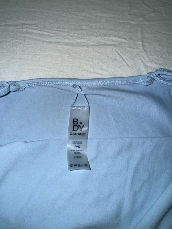 Garage Light Blue Romper  - Image 4
