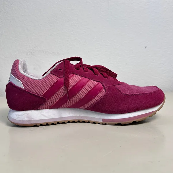 Adidas Women’s Pink Low Top Lace-Up Sneakers Size US‎ 8.5 B43788 - Image 5