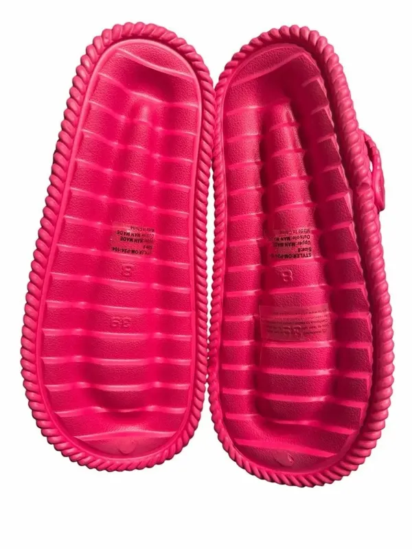 Olivia Miller Pink Platform Sandals(Size 8) Pink - Image 6