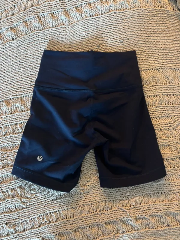 lululemon Wunder Train High-Rise Short 6" - True Navy - Image 6