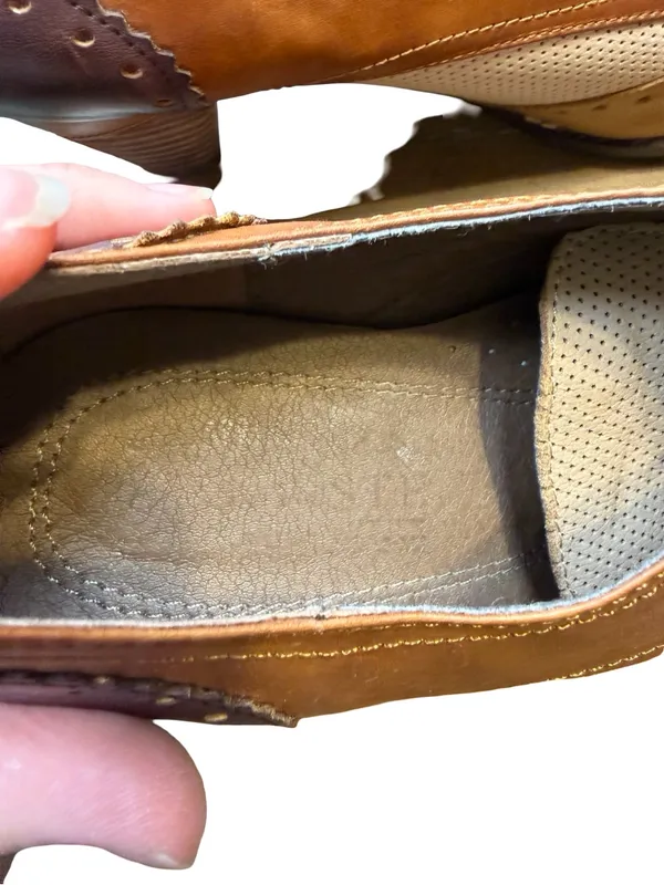 ✨ Naturalizer Flex Womens Size‎ 7.5 Narrow Leather Loafers Comfort Work Shoes ✨ - Image 6