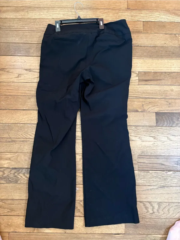 Torrid Womens 16R Black Dress Pants Career Stretch Wide Leg Trouser Plus - Image 7