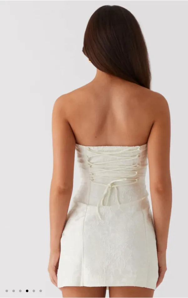 Peppermayo Eternity Strapless Mini Dress - Image 3