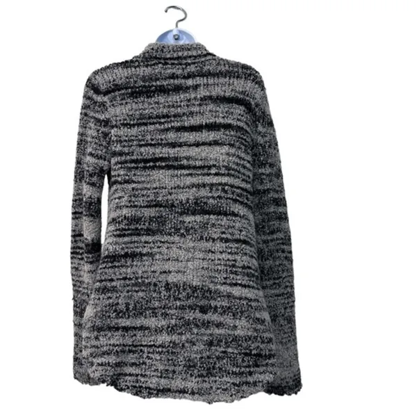 Free People Womens Zebra Yarn Double Breasted‎ blazer Size S - Image 3