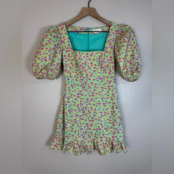 Lovers and Friends Luella Mini Dress in Millie Floral Multi XXS Revolve $198 - Image 16