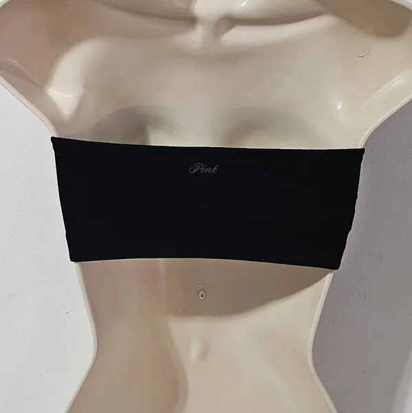 Victoria's Secret PINK Base Stretch Bandeau Bra - Black - Size M - 26732468 - Image 4
