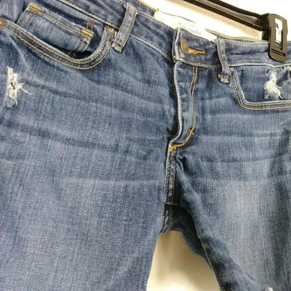 Abercrombie & Fitch Mid Rise Cutoff Shorts - Image 3